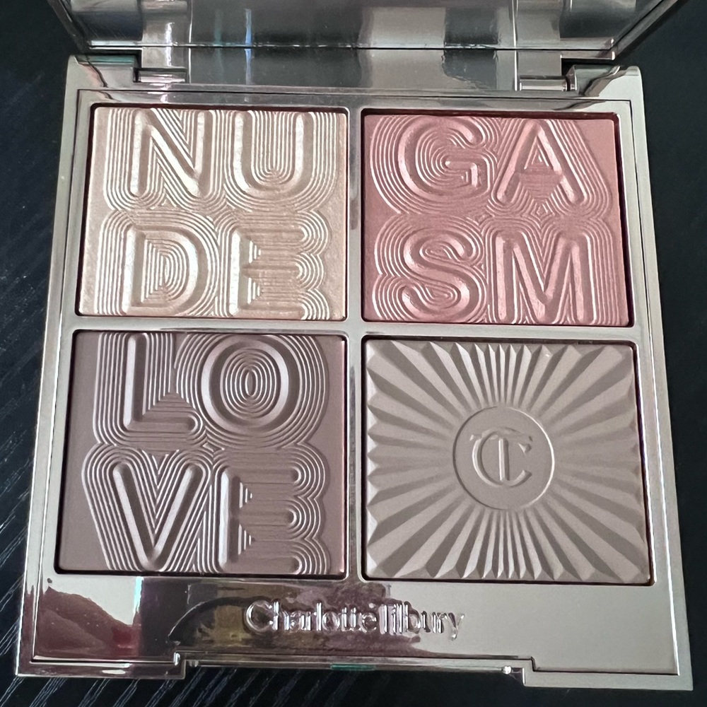 EUC Charlotte Tilbury Nudegasm Face Palette